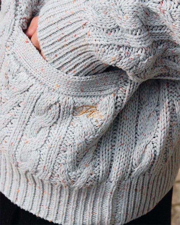 FTC / CABLE KNIT CARDIGAN - birnest