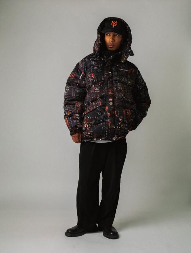 APPLEBUM（アップルバム）“BABYLON VIEW2” INNERCOTTON HOOD