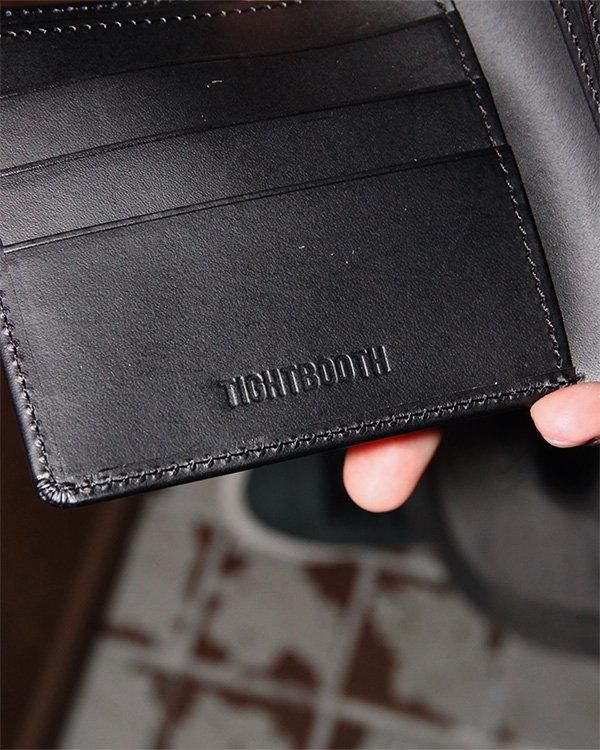 TIGHTBOOTH / CHECKER PLATE LEATHER BIFOLD WALLET