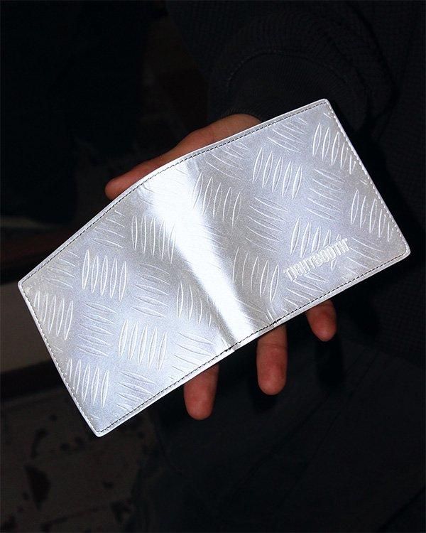 TIGHTBOOTH / CHECKER PLATE LEATHER BIFOLD WALLET