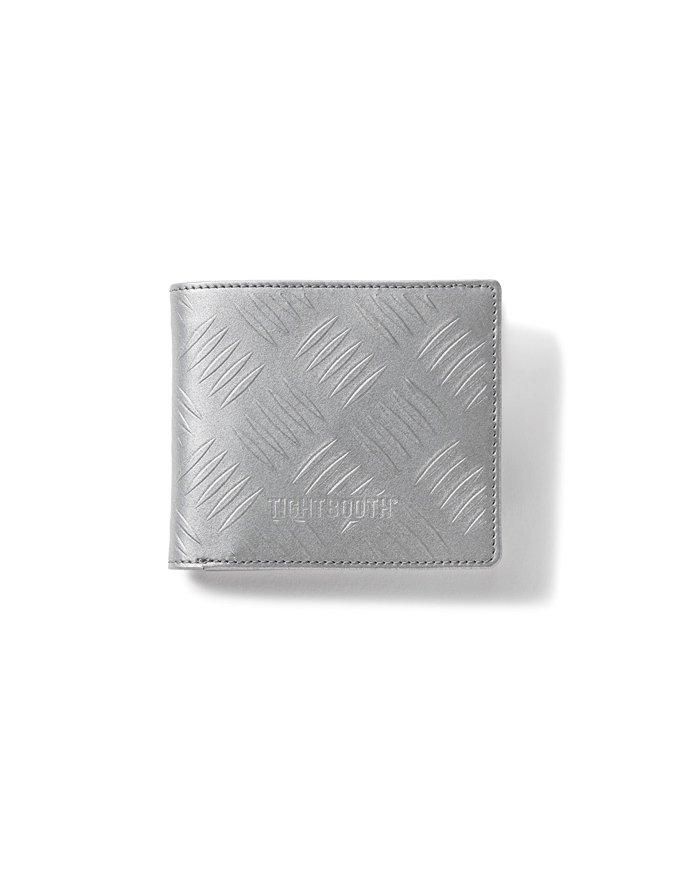 TIGHTBOOTH / CHECKER PLATE LEATHER BIFOLD WALLET
