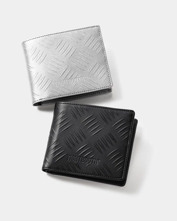 TIGHTBOOTHʥȥ֡CHECKER PLATE LEATHER BIFOLD WALLET