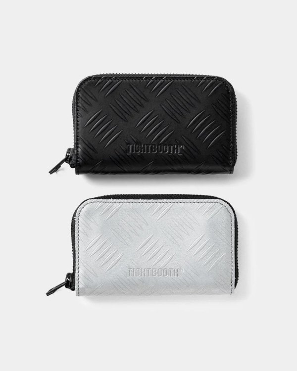 TIGHTBOOTHʥȥ֡CHECKER PLATE LEATHER ZIP WALLET