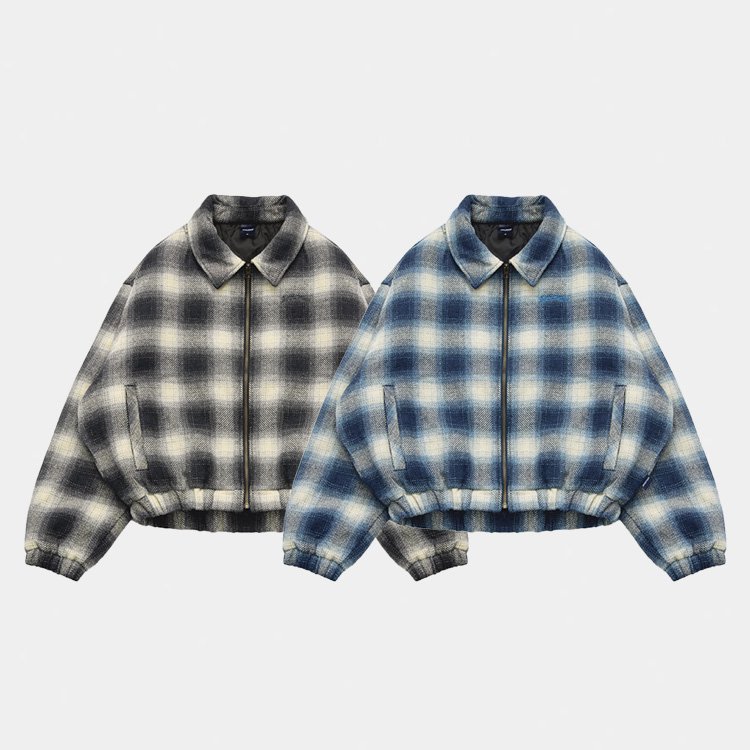 APPLEBUMʥåץХOMBRE CHECK JACKET