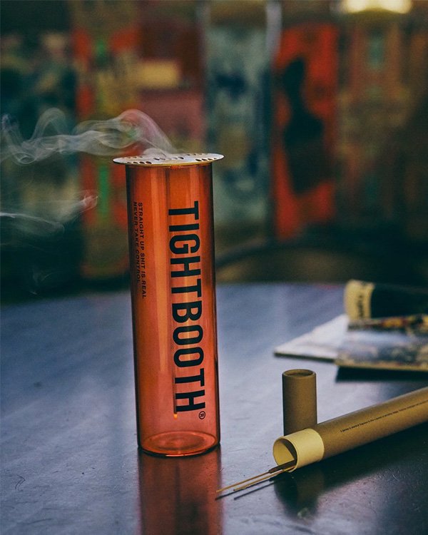 TIGHTBOOTH / GLASS INCENSE HOLDER - birnest