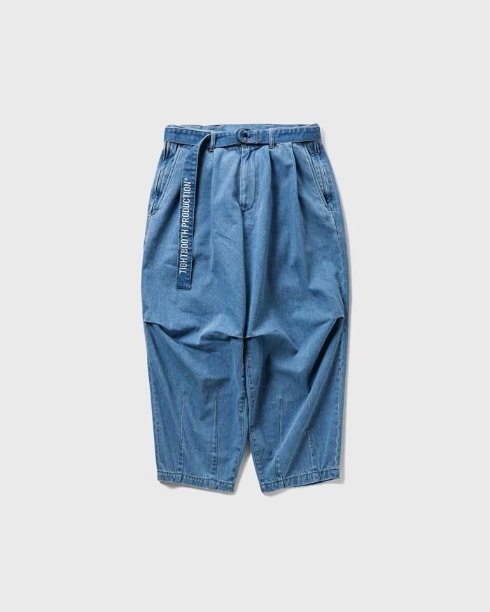タイトブース ヘリンボーン バルーン パンツ サイズL TIGHTBOOTH（タイトブース）DENIM BALLOON PANTS - birnest