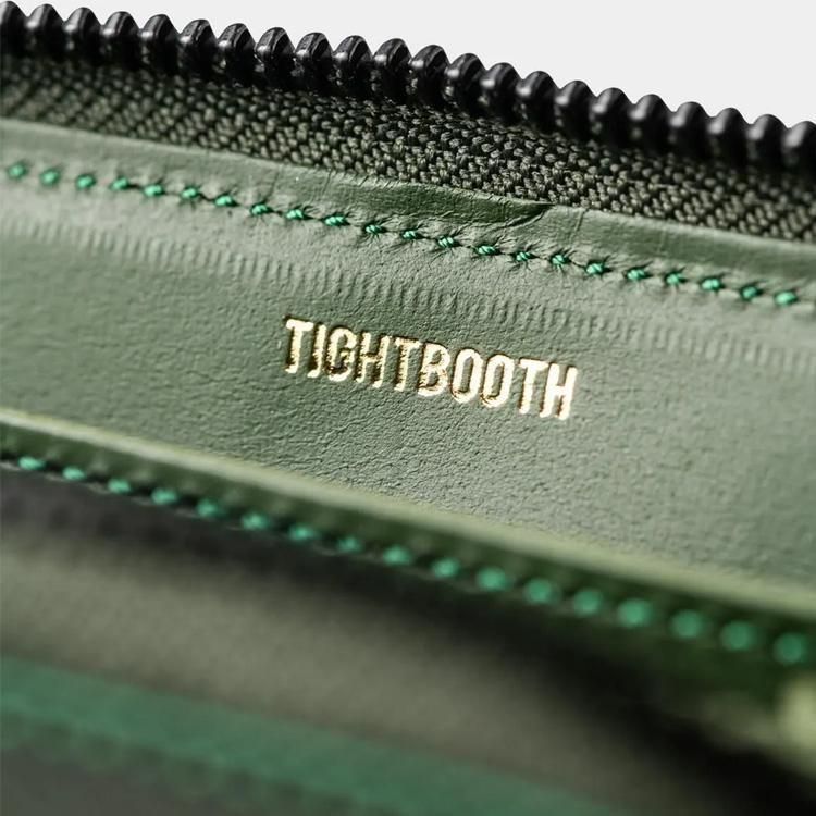 TIGHTBOOTH / LEATHER ZIP WALLET