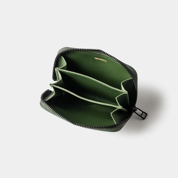 TIGHTBOOTH / LEATHER ZIP WALLET