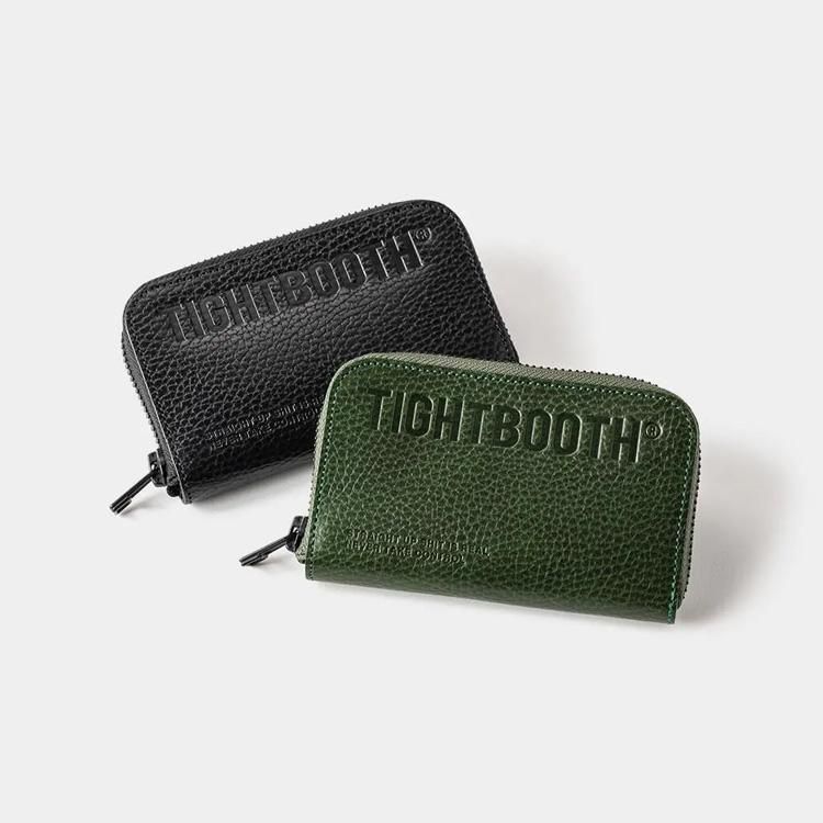 TIGHTBOOTH タイトブース リフレクター ウォレット TIGHTBOOTH / LEATHER ZIP WALLET