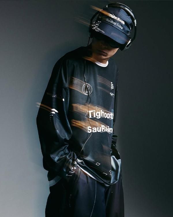 TIGHTBOOTH x SauRas Being L/S SOCCER JERSEY - birnest TIGHTBOOTH x SauRas Being L/S SOCCER JERSEY - birnest