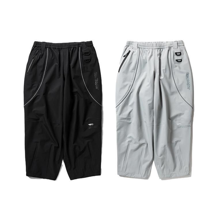 TIGHTBOOTH/KNIT CORD BALLOON PANTS（Black）［コーデュロイ