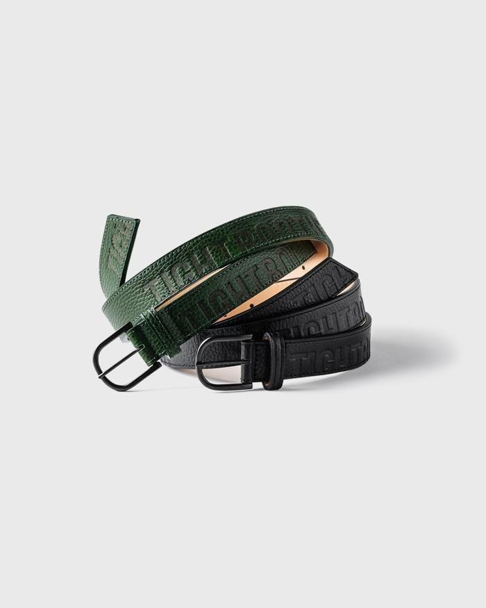 TIGHTBOOTH（タイトブース）LEATHER LOGO BELT - birnest