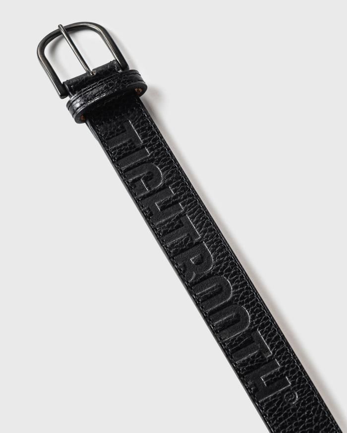 TIGHTBOOTH（タイトブース）LEATHER LOGO BELT - birnest