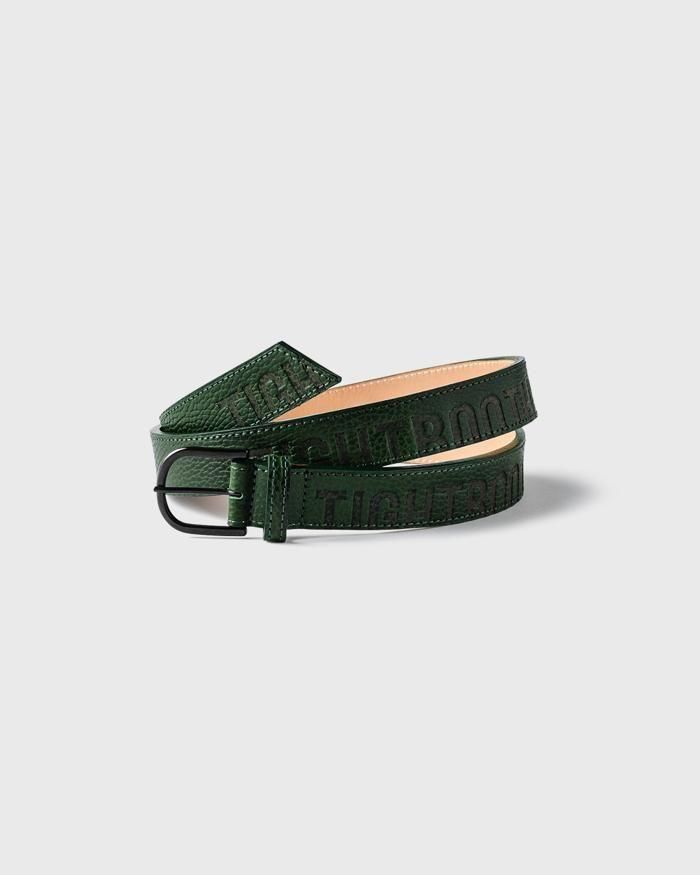 TIGHTBOOTHʥȥ֡LEATHER LOGO BELT