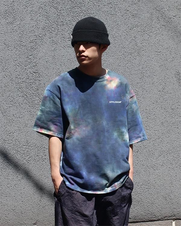 APPLEBUM ダークグレー タイダイ L アップルバム タイダイ ロングスリーブ Tシャツ | APPLEBUM TIE
