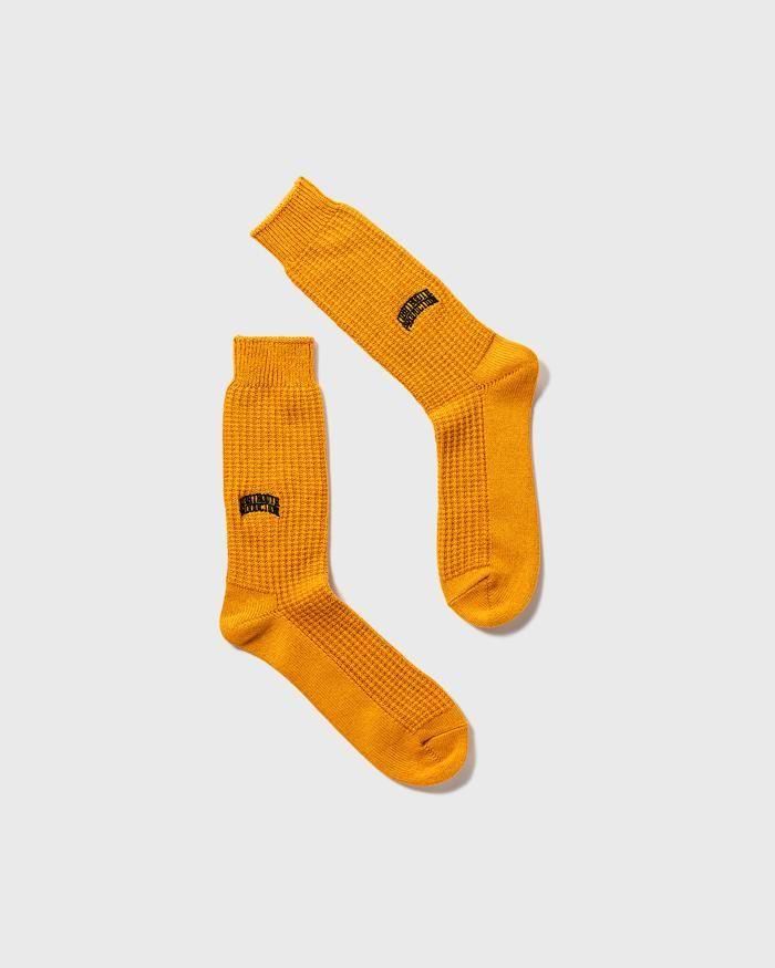 TIGHTBOOTH COLLEGE WAFFLE SOCKS