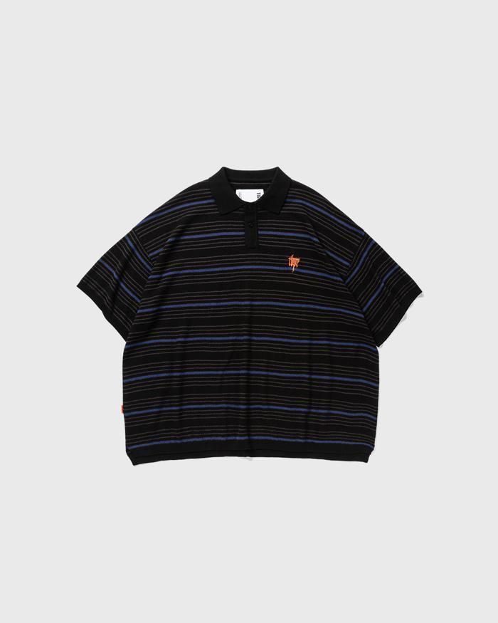 TIGHTBOOTHʥȥ֡BORDER KNIT POLO SHIRT