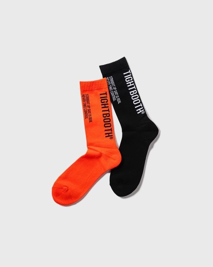 TIGHTBOOTHʥȥ֡LABEL LOGO SOCKS