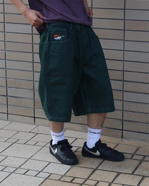 パンツ SUSHI DENIM SHORTS - LIGHT BLACK M SUSHI DENIM SHORTS - LIGHT BLACK – Evisen Skateboards ゑ