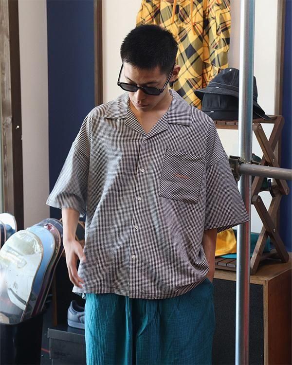 tightbooth SEERSUCKER ALOHA サイズＬ SEERSUCKER ALOHA - TIGHTBOOTH® タイトブース オフィシャル