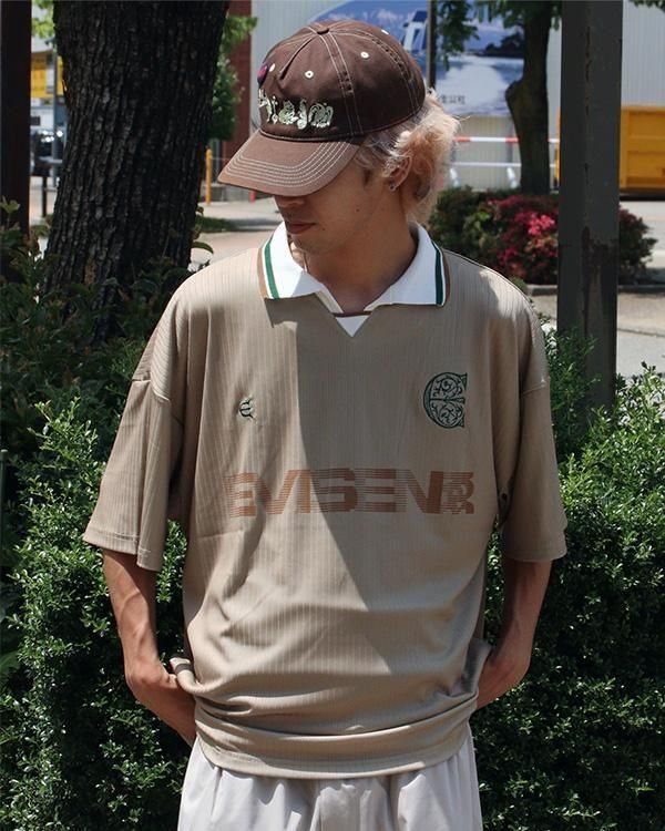 Evisen Skateboards　EVI-FC SHIRT EVI-FC SHIRT - BEIGE – Evisen Skateboards ゑ (エビセン