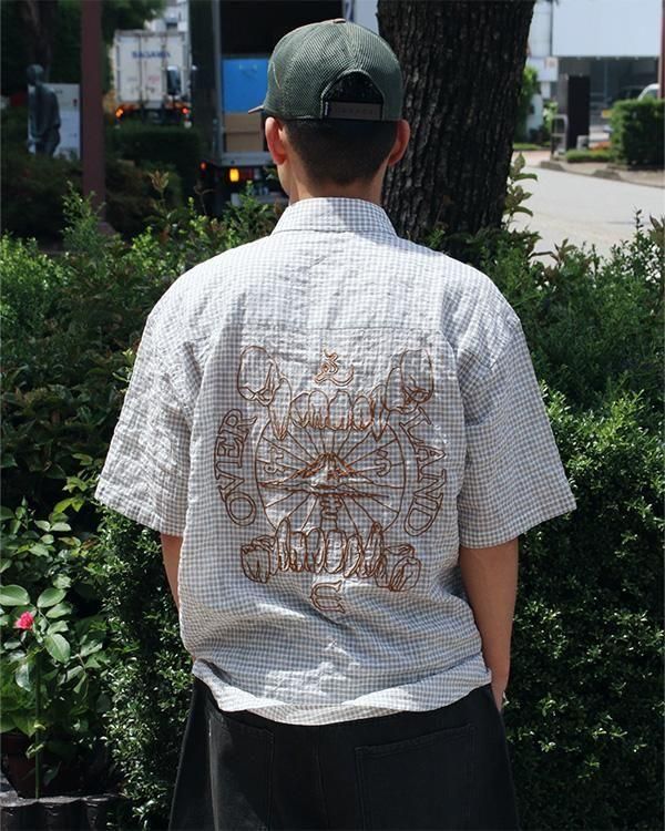 EVISEN エビセン キューバシャツ スケボー ストリート 半袖シャツ 刺繍 EVISEN エビセン キューバシャツ スケボー ストリート 半袖
