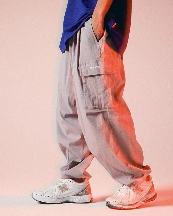 TIGHTBOOTH（タイトブース）SEERSUCKER CARGO BALLOON PANTS