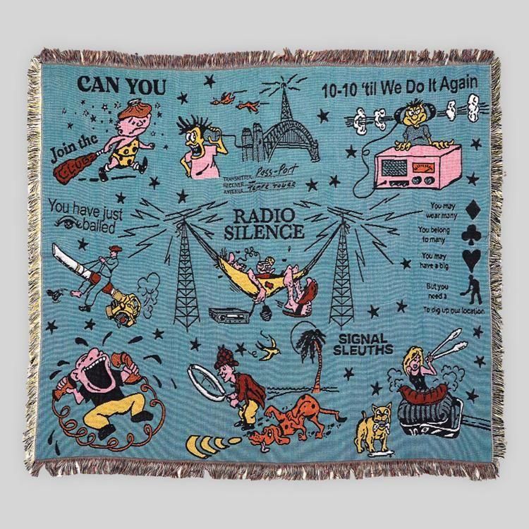 PASS~PORT / Eyeball Throw Rug