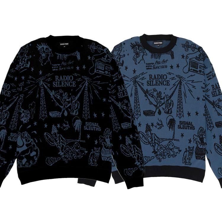 PASS~PORT / Eyeball Knit Sweater