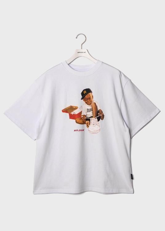 APPLEBUM“Brand New Kicks” T-shirt 新品未使用 APPLEBUM（アップルバム）“BRAND NEW KICKS” T-SHIRT - birnest