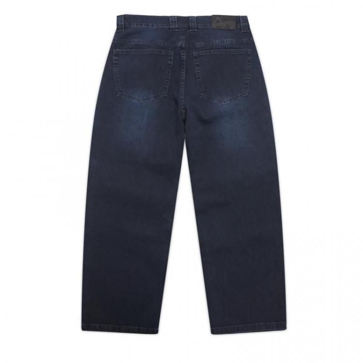 YARDSALEʥ䡼ɥ/ Ivory Slub Jeans (Dark Denim)