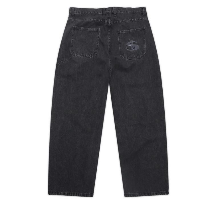 YARDSALEʥ䡼ɥ/ Slub Stain Phantasy Jeans (Black)