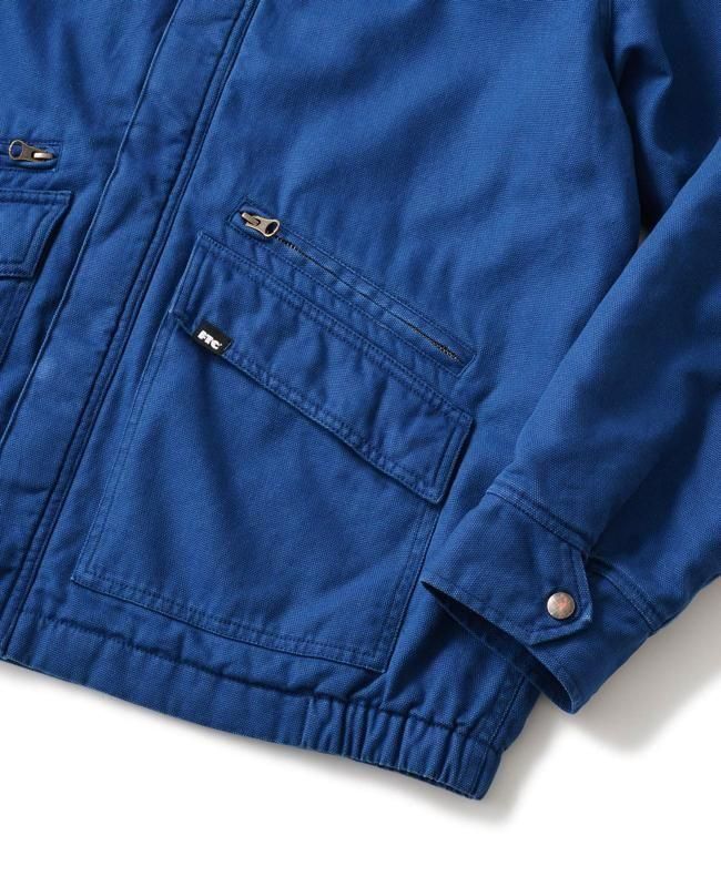 ジャケット・アウター WASHED CANVAS FIELD JACKET BLUE XL FTC（エフティーシー）の「WASHED CANVAS FIELD JACKET