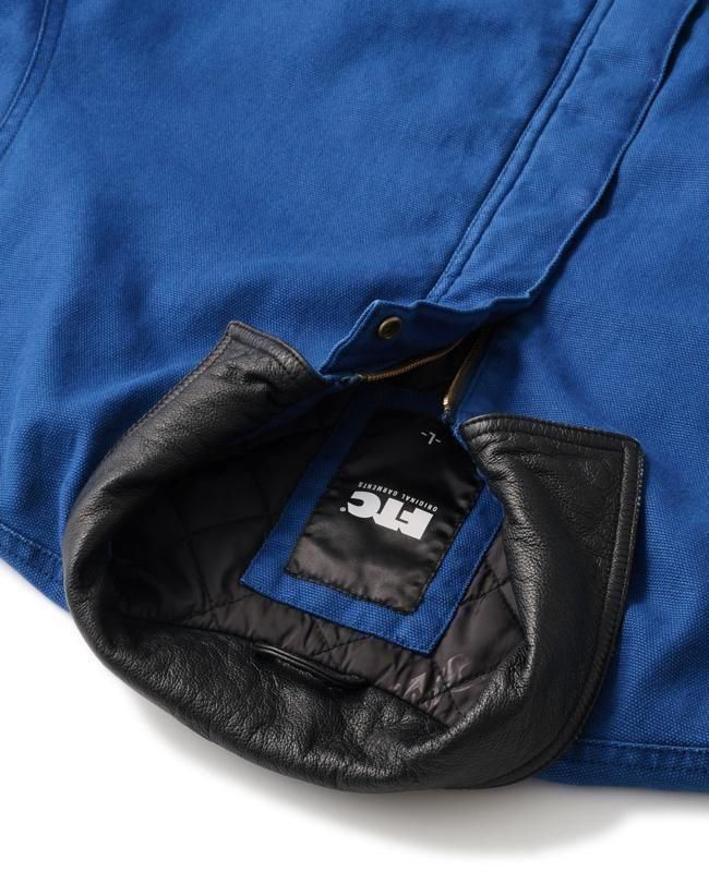 ジャケット・アウター WASHED CANVAS FIELD JACKET BLUE M WASHED CANVAS FIELD JACKET – FTC