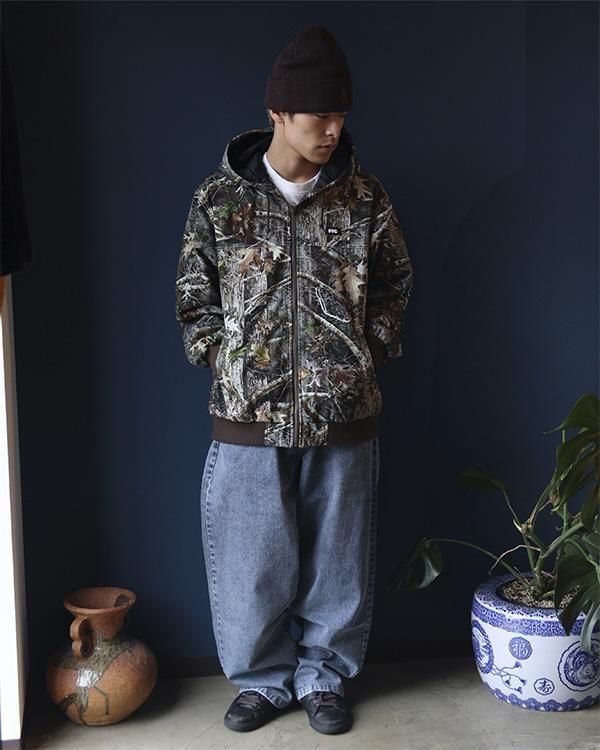 FTC / WASHED CANVAS HOODED JACKET - birnest