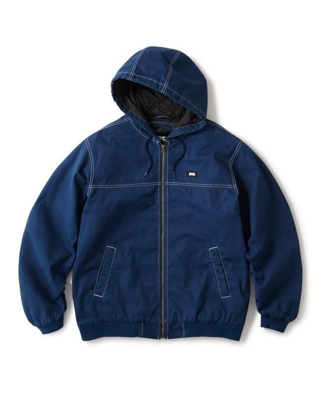 FTC / WASHED CANVAS HOODED JACKET - birnest
