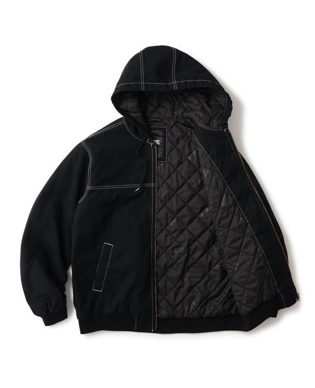 FTC WASHED CANVAS HOODED JACKET ジャケット 黒 FTC / WASHED CANVAS HOODED JACKET - birnest