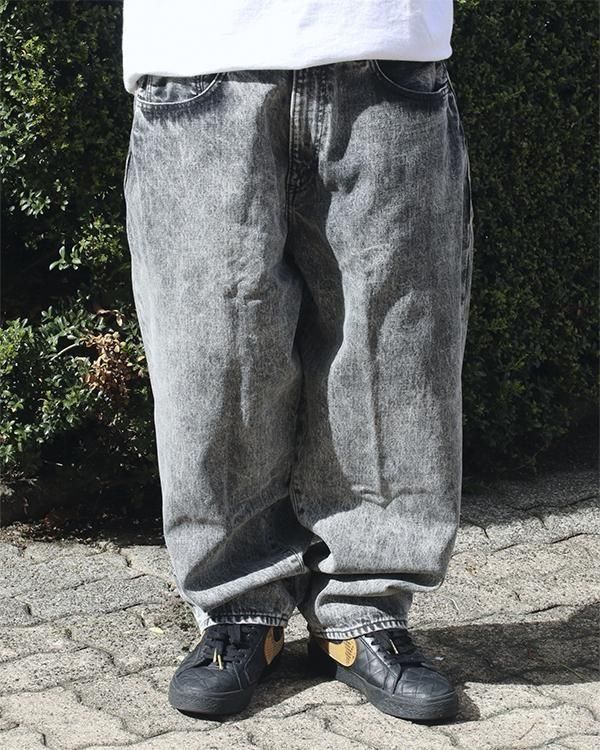 美品FAT BLUDOZER ACID ワイドパンツ　デニム FAT（エフ・エー・ティー）BLUDOZER ACID - birnest