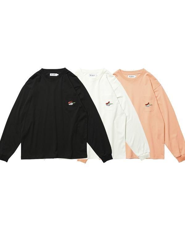 Evisen Skateboards ʥӥNEW SUSHI POCKET LS TEE