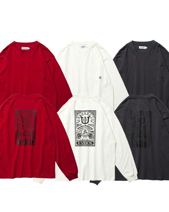 Evisen Skateboards ʥӥBEST MATCH POCKET LS TEE