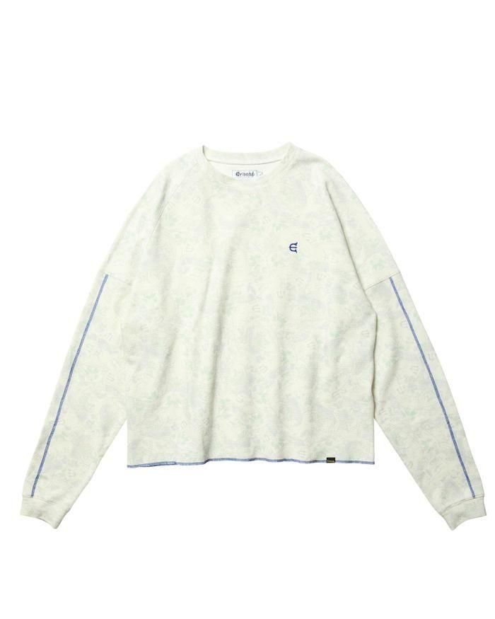 Evisen Skateboards ゑ　エビセン　WHITE メッシュ Evisen Skateboards ゑ（エビセン）INNOVATIVE MOTO JERSEY- birnest