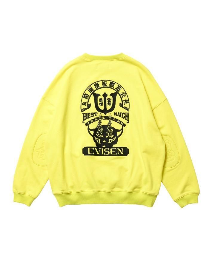 Evisen Skateboards ゑ（エビセン）TIGER MATCH EMBLEM CREW