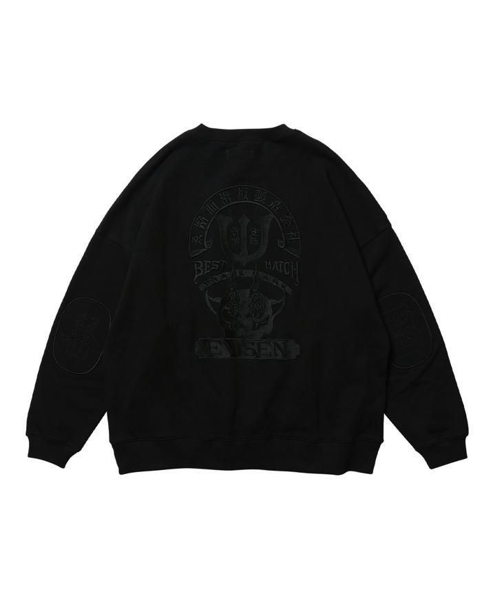 Evisen Skateboards ��ʥ��ӥ����TIGER MATCH EMBLEM CREW SWEAT