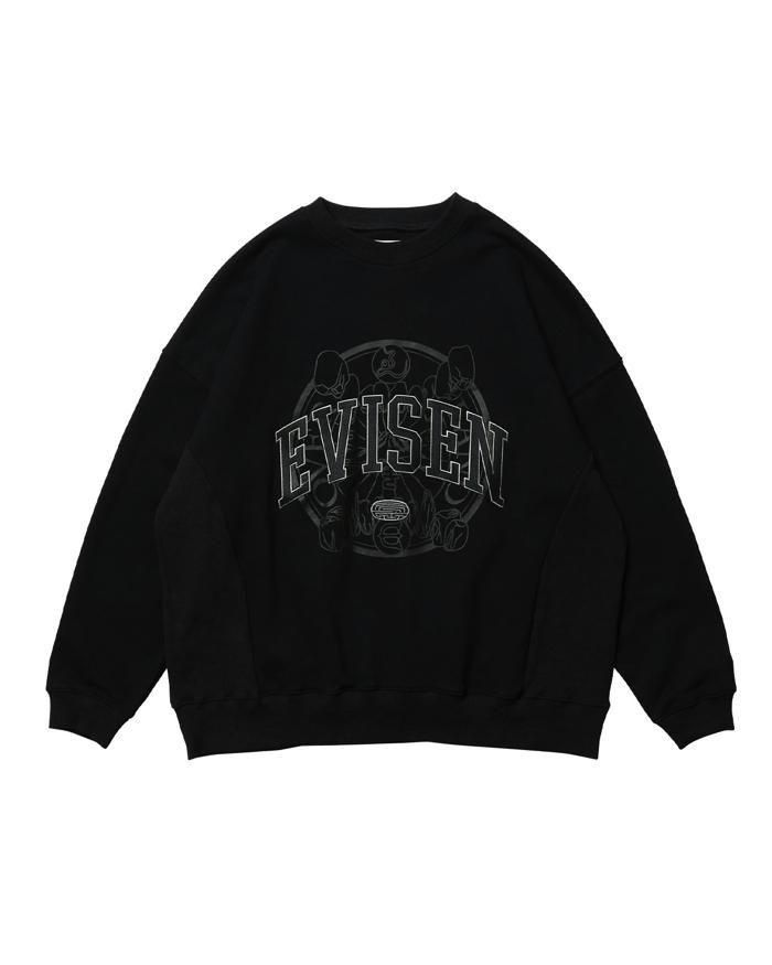 Evisen Skateboards ゑ（エビセン）COLLEGE OVER LOGO SWEAT