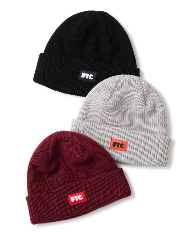 <img class='new_mark_img1' src='https://img.shop-pro.jp/img/new/icons5.gif' style='border:none;display:inline;margin:0px;padding:0px;width:auto;' />FTC / BOX LOGO BEANIE