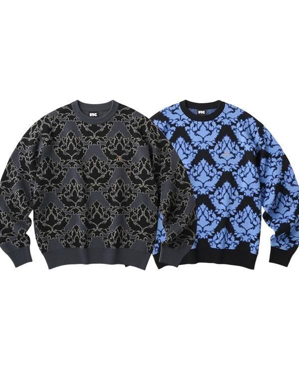 <img class='new_mark_img1' src='https://img.shop-pro.jp/img/new/icons5.gif' style='border:none;display:inline;margin:0px;padding:0px;width:auto;' />FTC / ALLOVER JACQUARD SWEATER