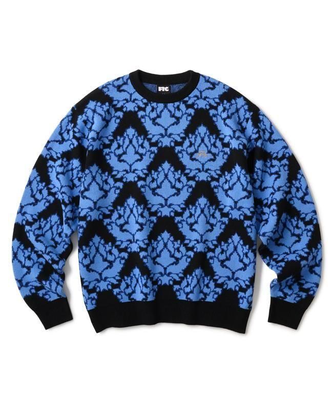 <img class='new_mark_img1' src='https://img.shop-pro.jp/img/new/icons5.gif' style='border:none;display:inline;margin:0px;padding:0px;width:auto;' />FTC / ALLOVER JACQUARD SWEATER
