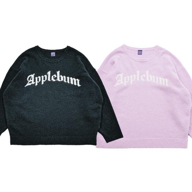 APPLEBUM ブラック mesh長袖 Tシャツ T-shirt