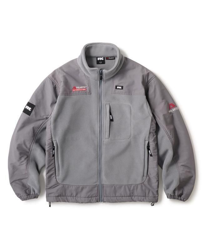 極美品　BRIEFING　正規品　POLARTEC PARKA グレー　XL FTC / POLARTEC FLEECE JACKET - birnest