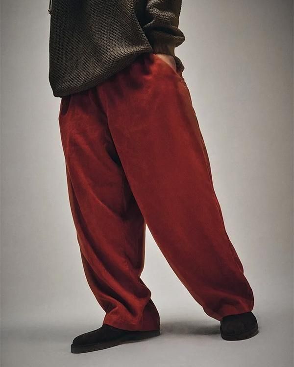 TIGHTBOOTH（タイトブース）SUEDE BAGGY PANTS - birnest